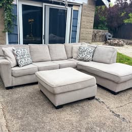 Ashley Altari 2-Piece Sectional + Ottoman